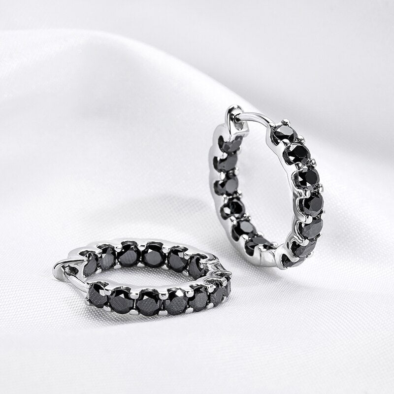 No.3[Lover] 2.6CT Real Moissanite Earrings with 925 Sterling Silver&18k Plated