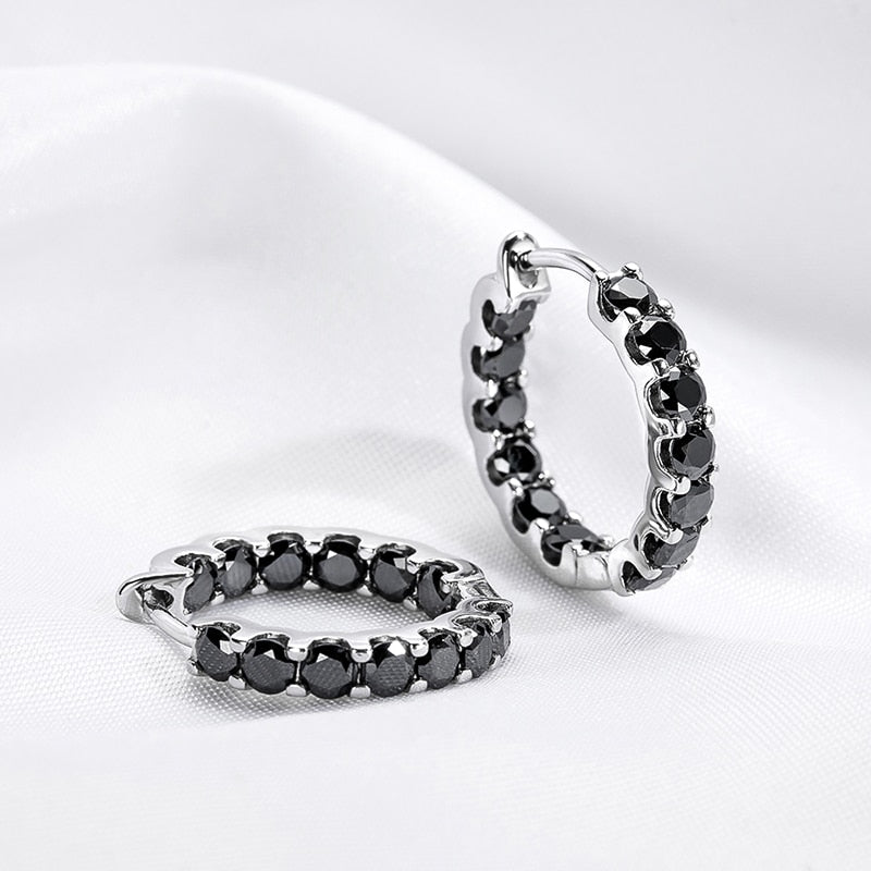 No.3[Lover] 2.6CT Real Moissanite Earrings with 925 Sterling Silver&18k Plated