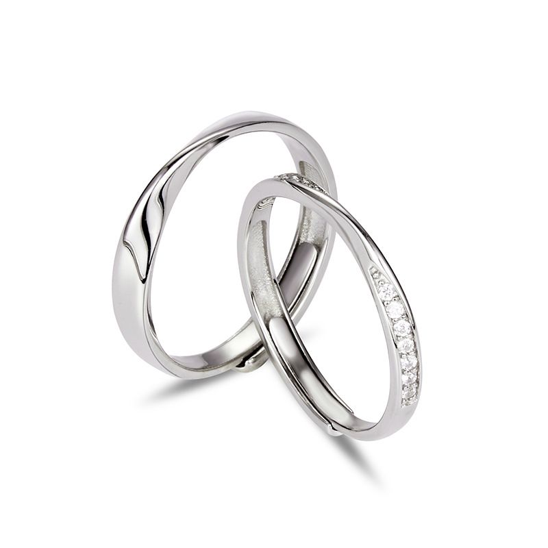 No.13[Ubito] Real Moissanite Rings with 925 Sterling Silver